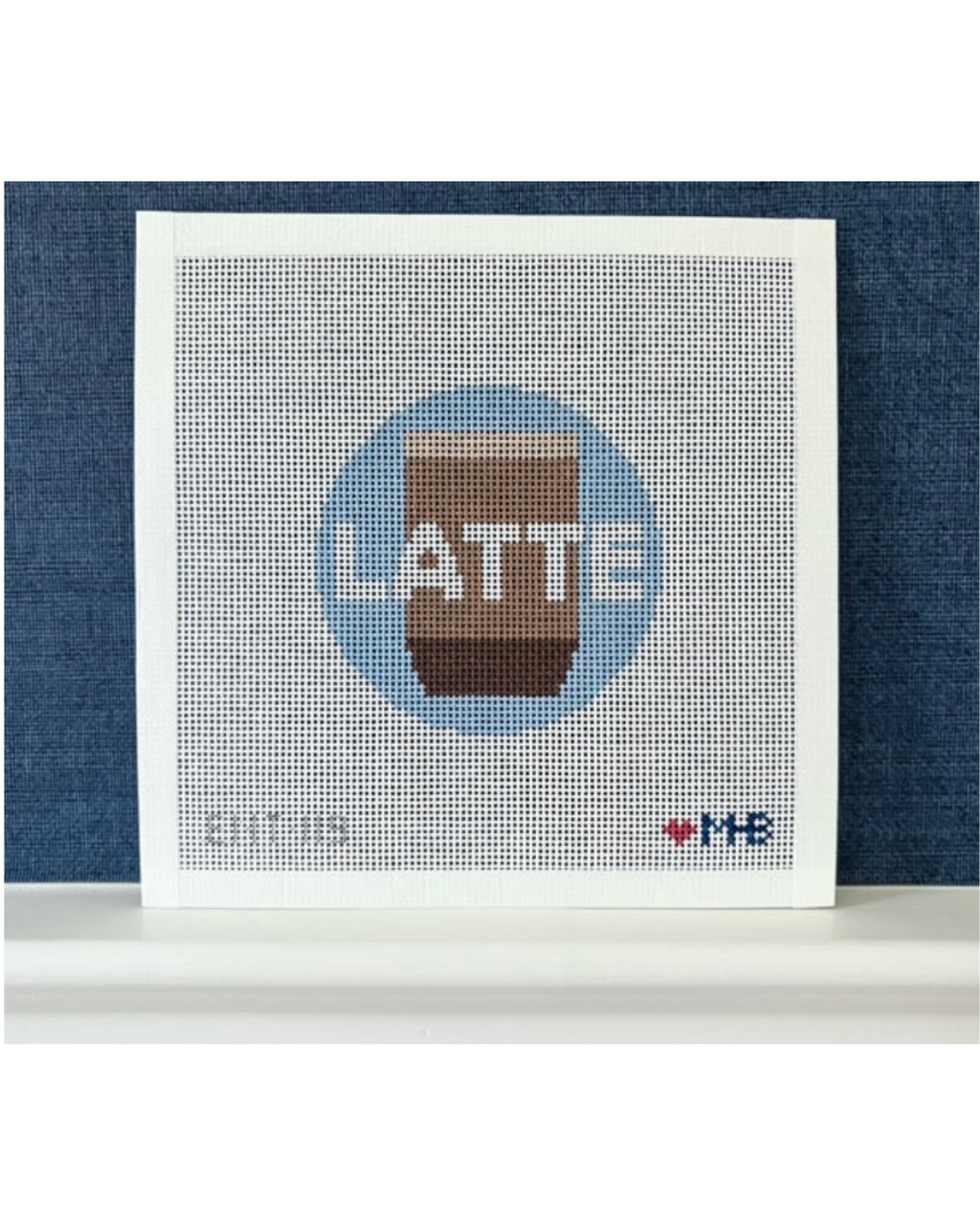 Latte Needlepoint Canvas