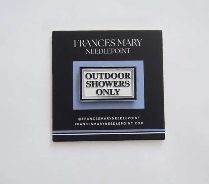 Outdoor Shower Only Needleminder