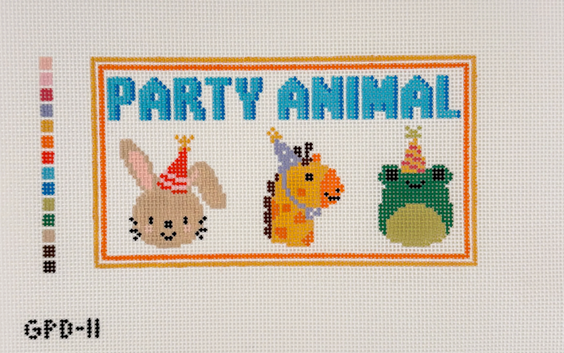 Party Animal  - 13 Mesh Canvas