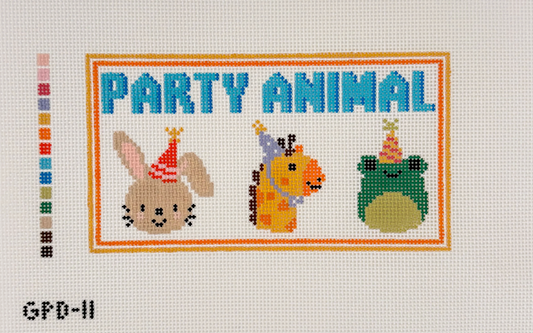 Party Animal  - 13 Mesh Canvas
