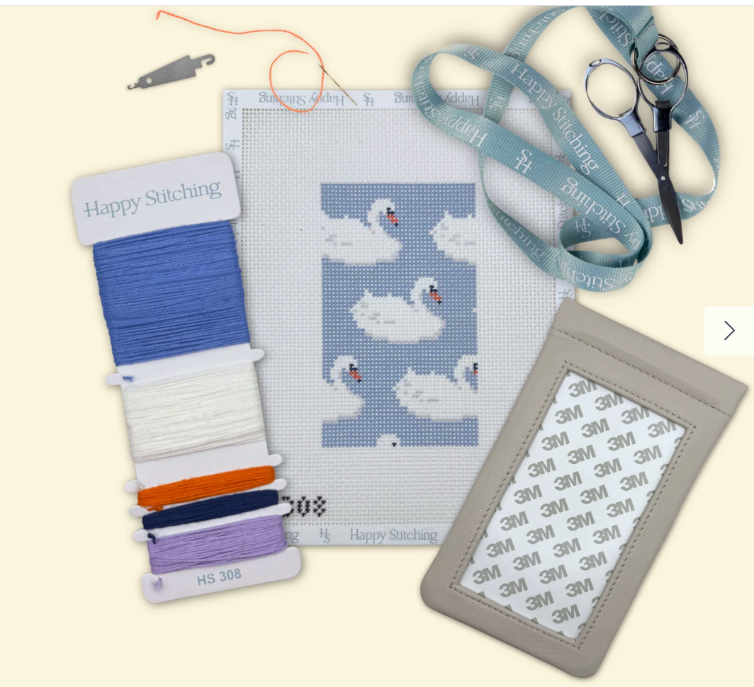 Feather & Fable - Beginner Needlepoint Eyeglass Kit