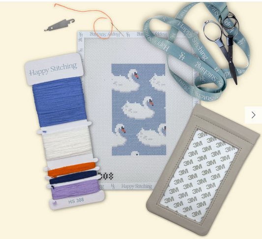 Feather & Fable - Beginner Needlepoint Eyeglass Kit