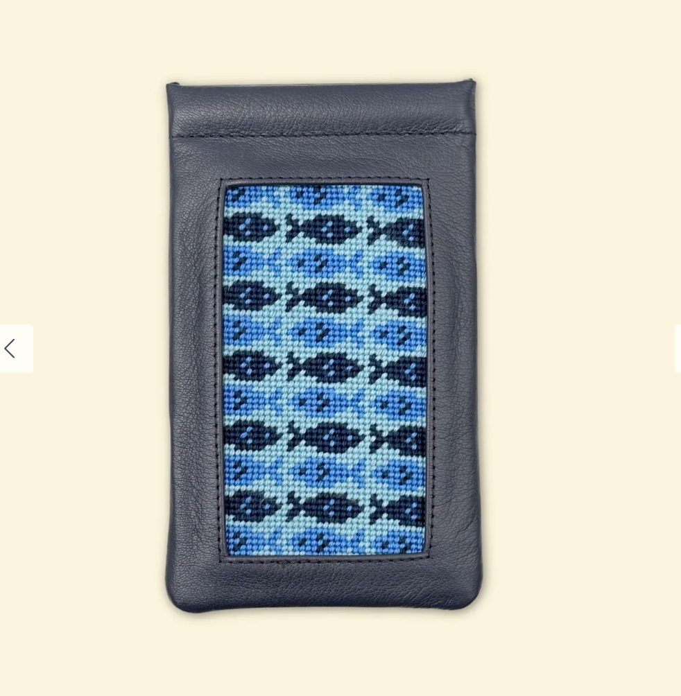 Sea-In Clearly - Beginner Needlepoint Eyeglass Case Kit