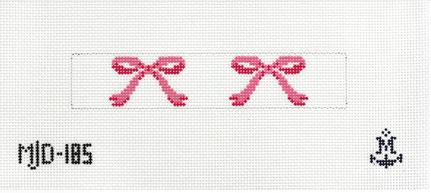 Tied Up In a Bow Key Fob - 13 Mesh Canvas