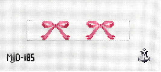 Tied Up In a Bow Key Fob - 13 Mesh Canvas