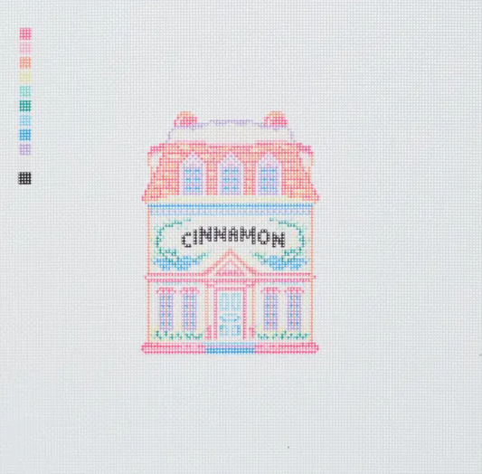 Lenox Spice Village Cinnamon House: Kit with DMC Thread