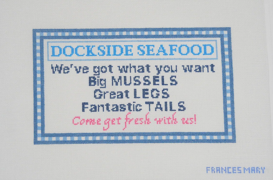 Dockside Seafood - 18 Mesh Canvas