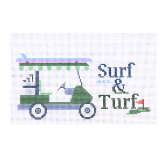 Surf & Turf Needlepoint Canvas