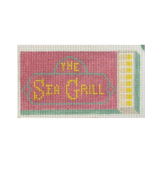 The Sea Grill Avalon Needlepoint