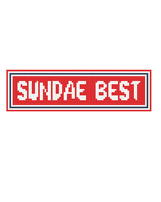 Sundae Best Needlepoint - PRE-ORDER