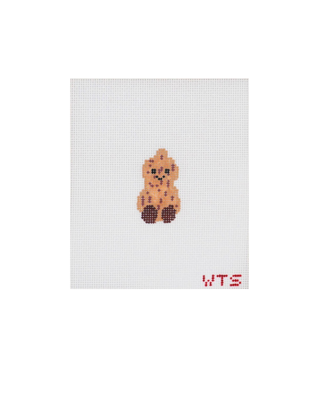 Mini Peanut- 18 Mesh Canvas Needlepoint