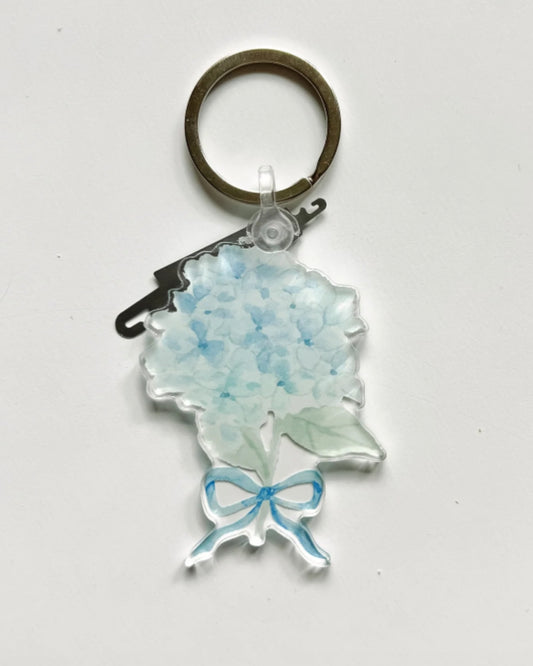 Acrylic Hydrangea with Bow Needle Threader