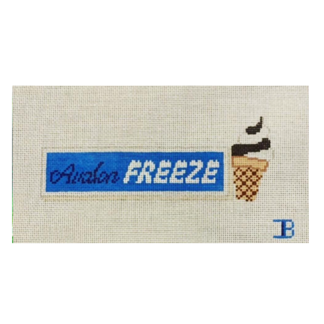 Avalon Freeze Ornament Needlepoint