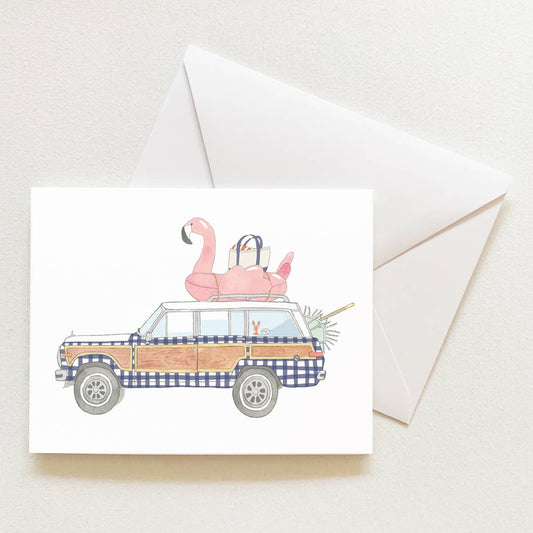 Check Wagon Boxed Note Cards