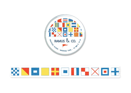 Nautical Flags Masking Tape