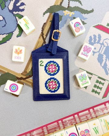 Two Dot - Needlepoint Beginner Luggage Tag Kit