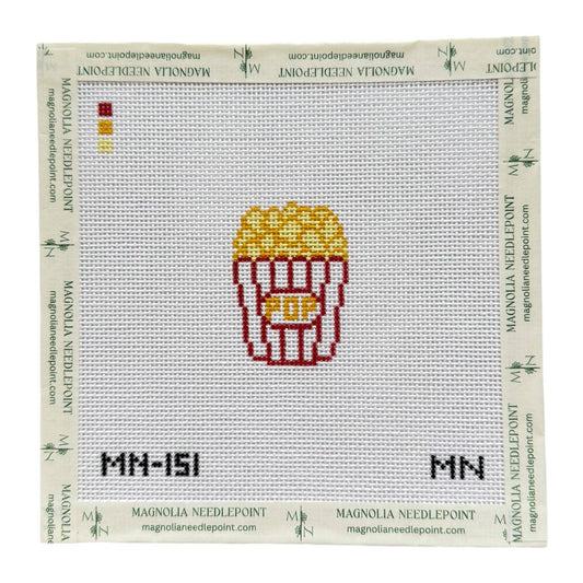 Popcorn Mini  - 18 Mesh Needlepoint Canvas