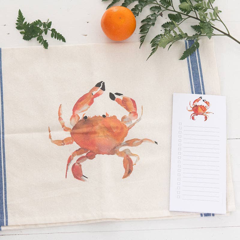 Crab Tea Towel