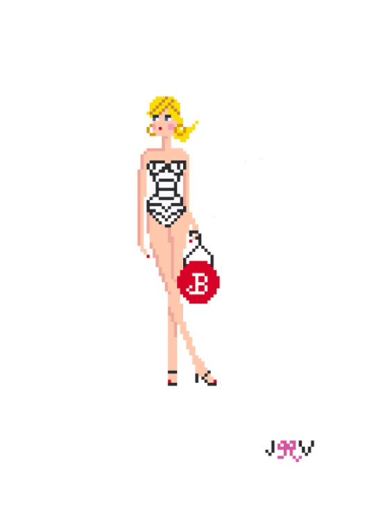 JV173 - Barbie Needlepoint Canvas