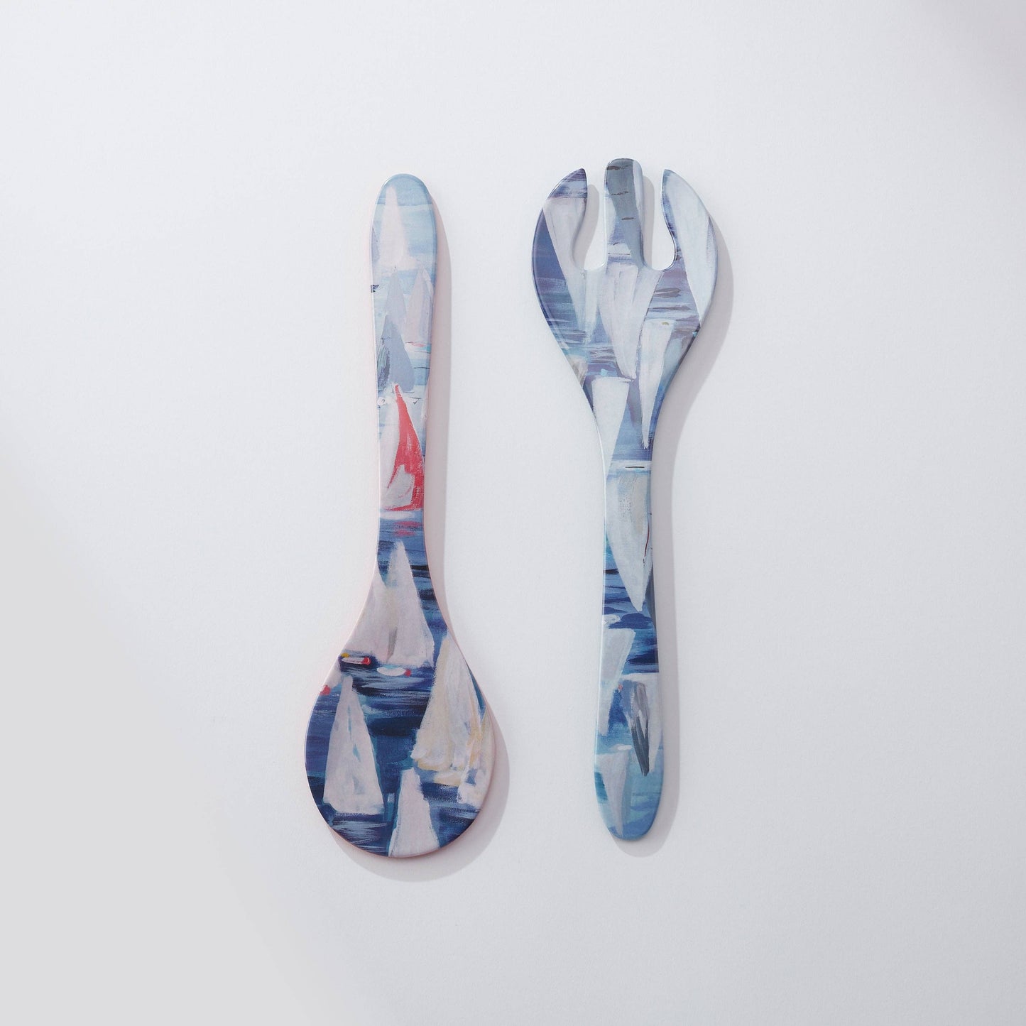 Melamine Salad Utensils - Race Day