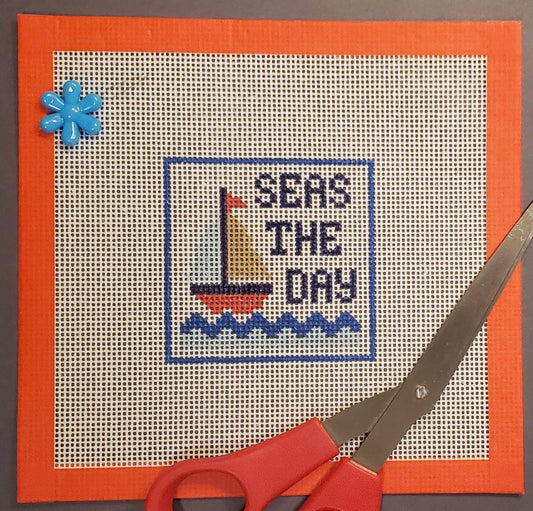 Seas The Day- Beginner needlepoint Kit