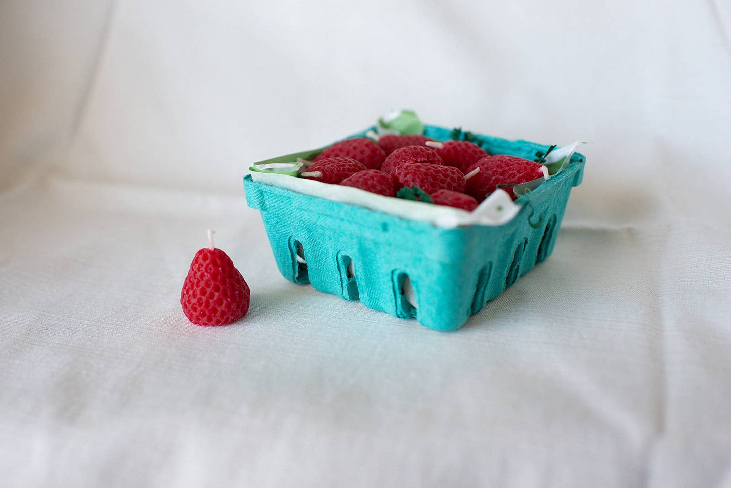 Strawberry Birthday Candles: 10