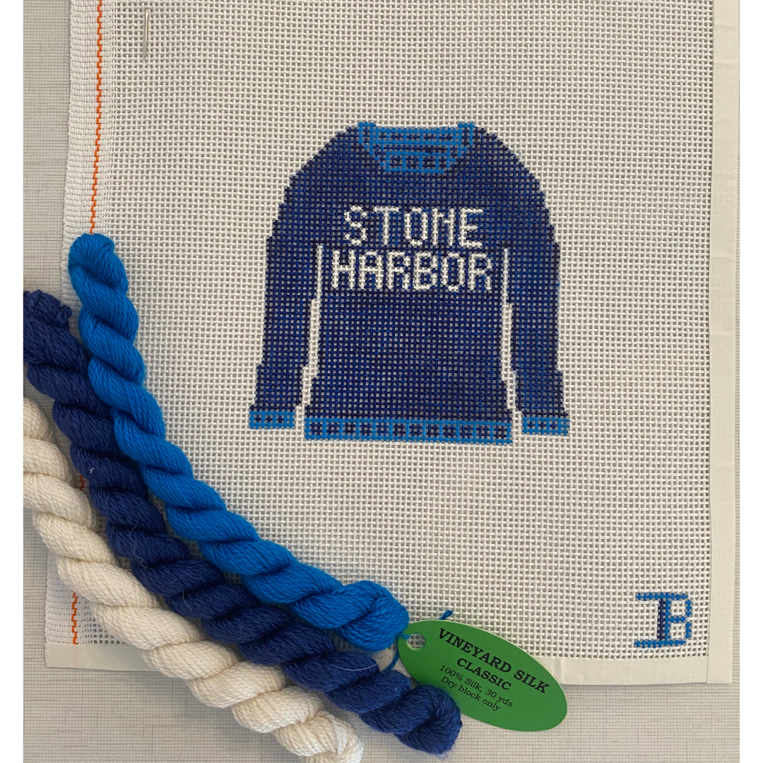 Stone Harbor Sweater - Needlepoint