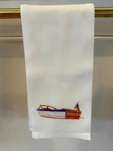 SIC Boat - Tea Towel